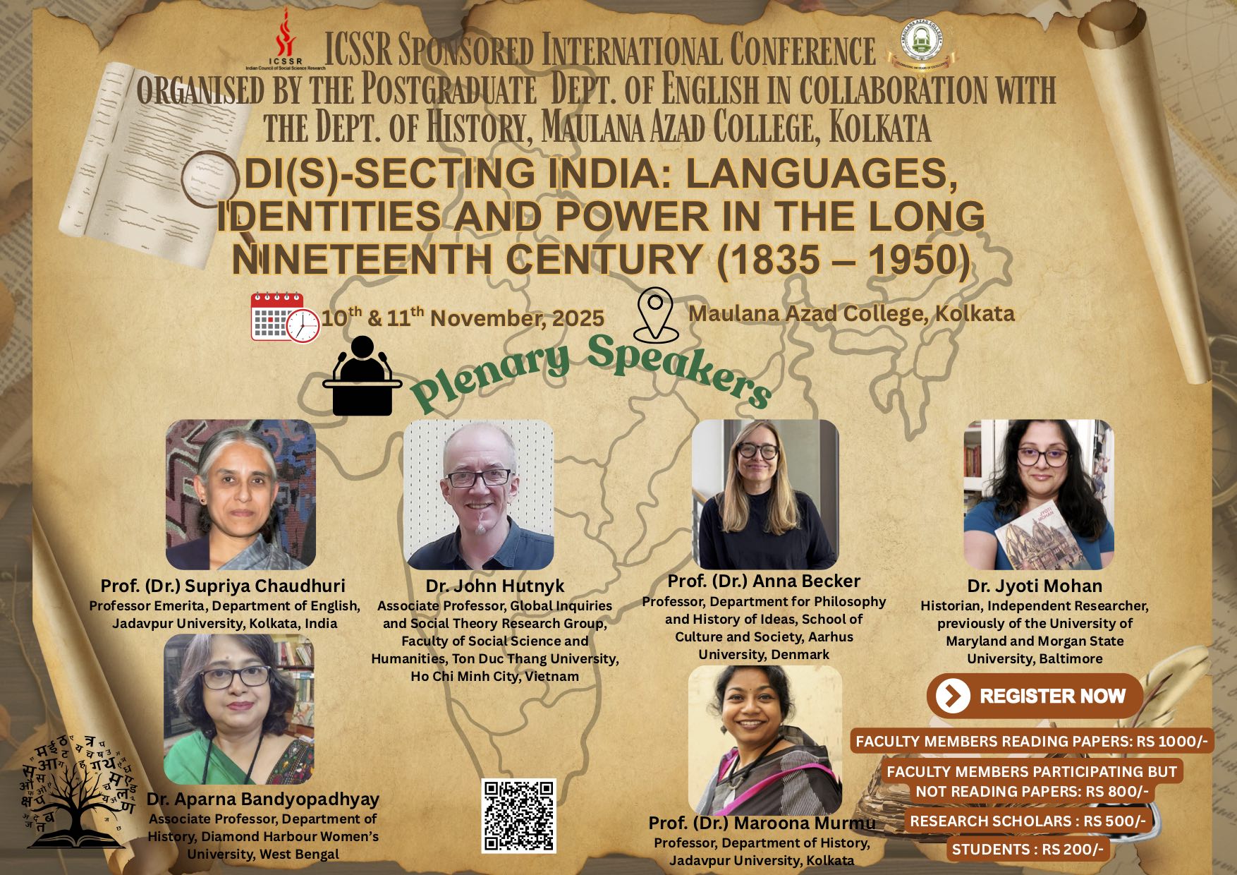 ICSSR Sponsored International Conference on Di(s)-secting India